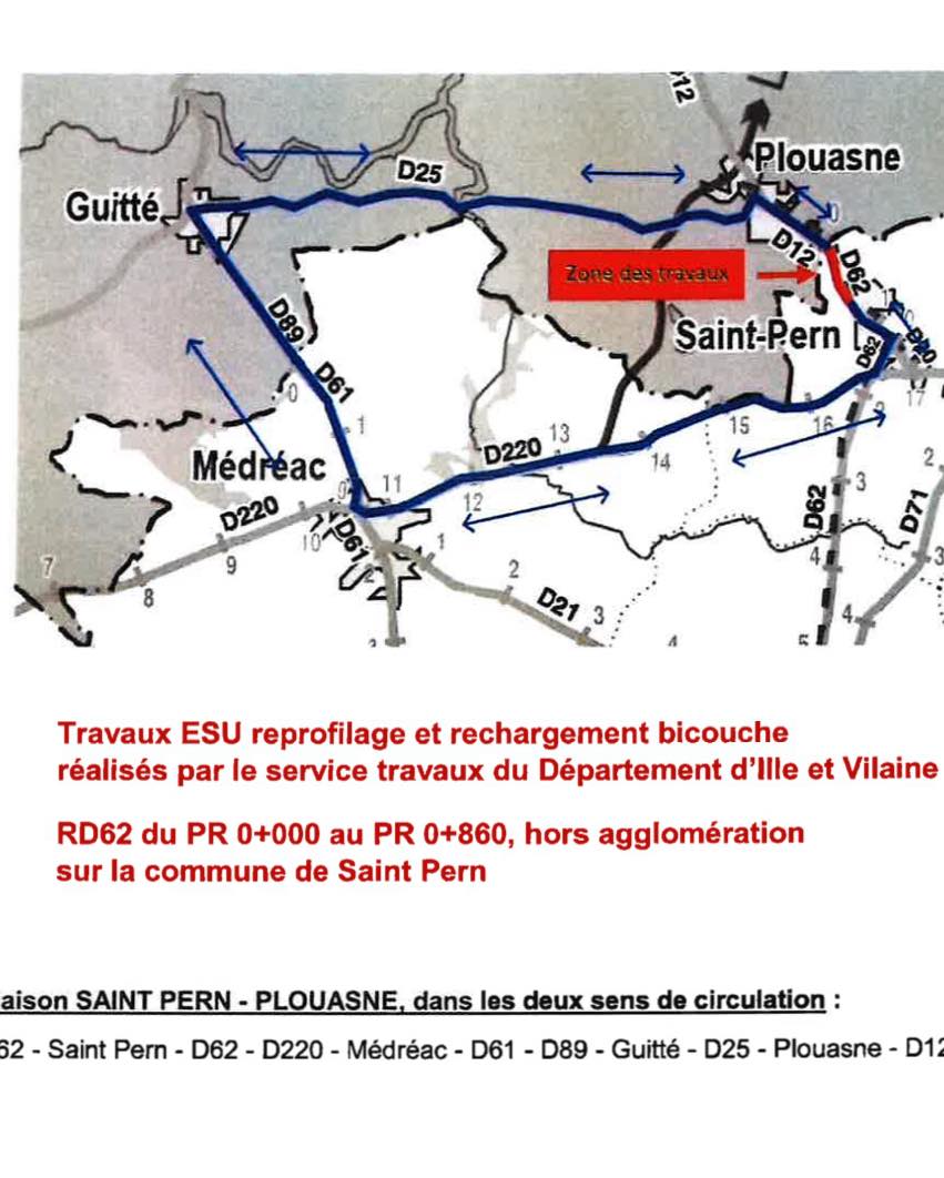 TRAVAUX RD62